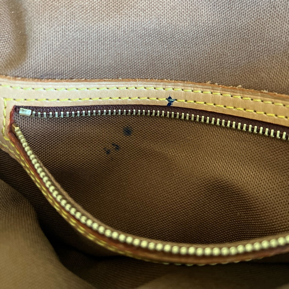 Vintage Louis Vuitton Monogram Printed Leather Shoulder Bag - Picture 12 of 17